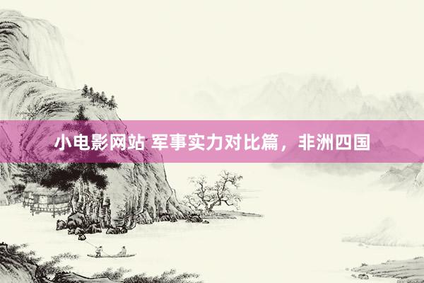 小电影网站 军事实力对比篇，非洲四国