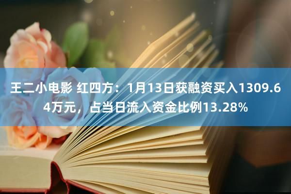 王二小电影 红四方：1月13日获融资买入1309.64万元，占当日流入资金比例13.28%