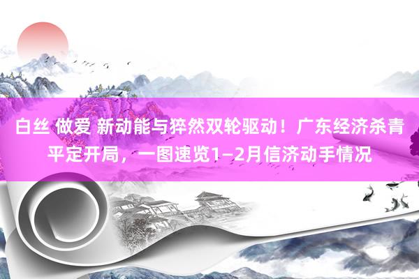 白丝 做爱 新动能与猝然双轮驱动！广东经济杀青平定开局，一图速览1—2月信济动手情况